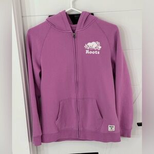Roots Kids: Full Zip-Up Hoodie- Size XXL
